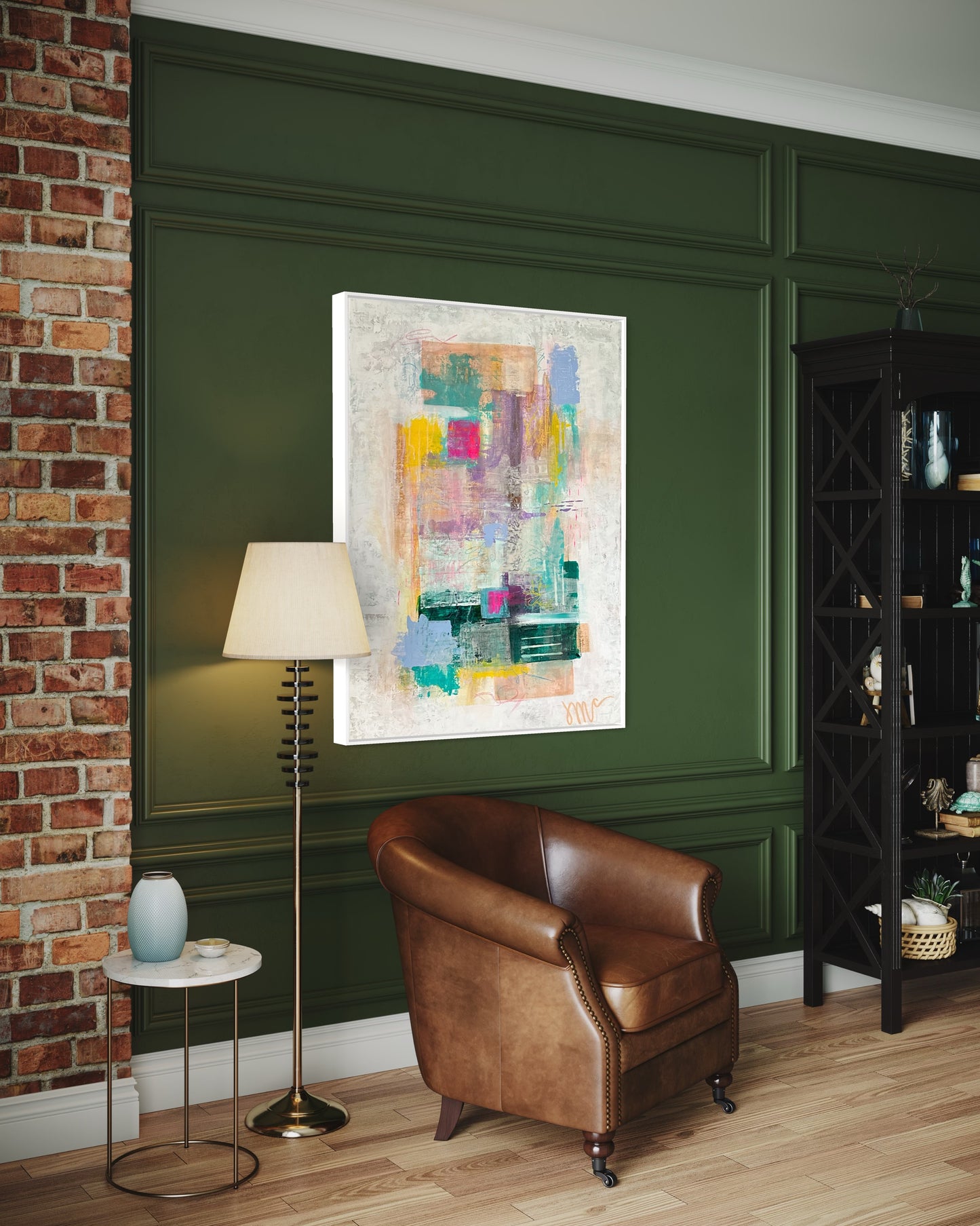 30” x 40” Electric Avenue