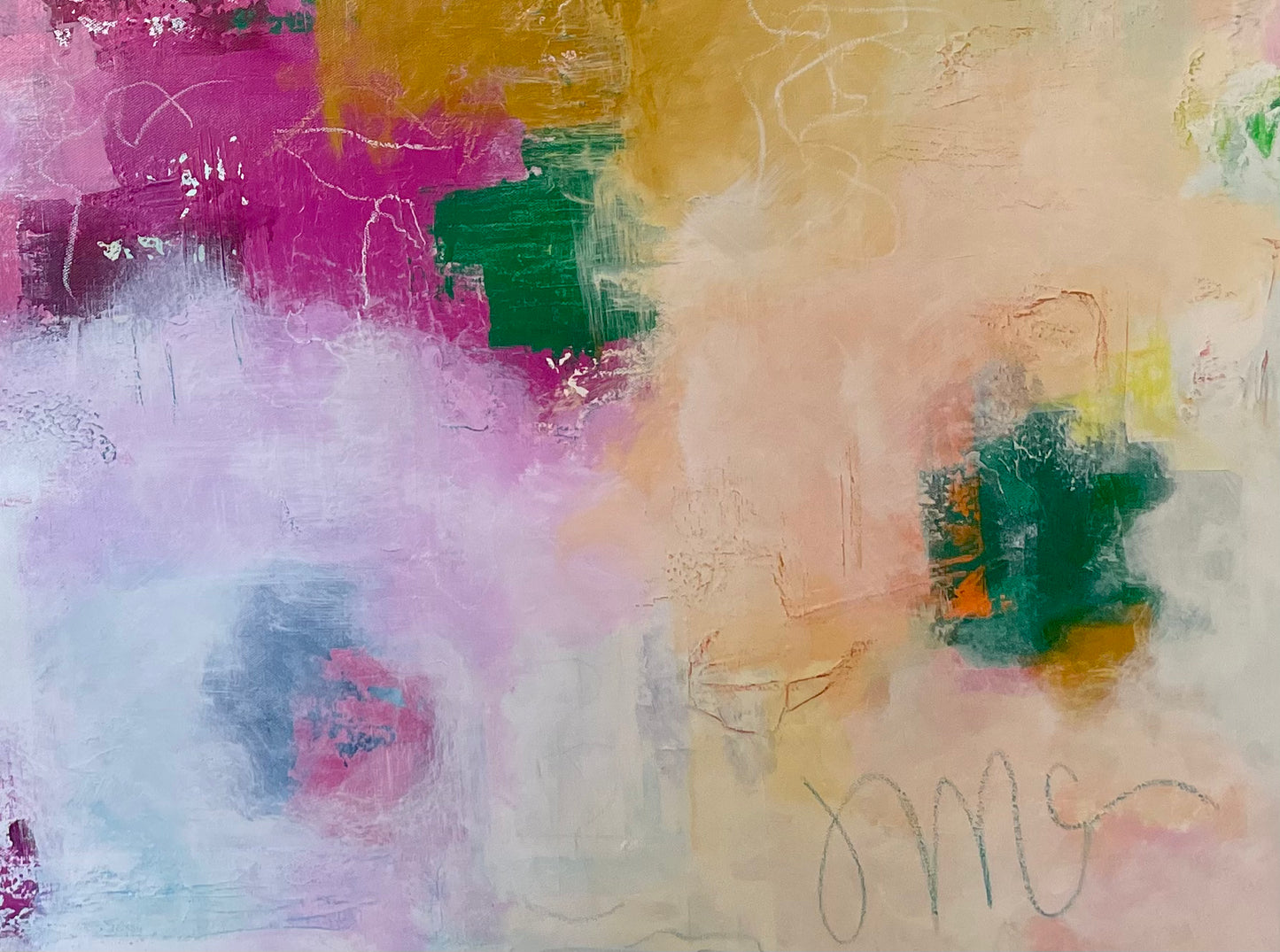 48”x 60” Sorbet Day